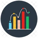 Datenanalyse Diagrammanalyse Graphanalyse Symbol