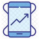 Charts Smartphone Digital Marketing Icon