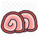 Chashu Schweinefleisch Ramen Symbol