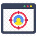 Chasseur De Tete Profil Cible Personne Cible Icône