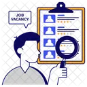 Chasse De Tetes Recherche De Profil Recherche De Ressources Icône
