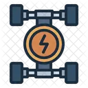 Chassi De Carro Eletrico Chassi De Carro Chassi De Carro Ícone