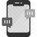 Chat Voice Smartphone Icon
