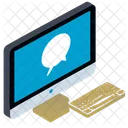 Isometric Chat Icon