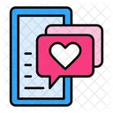 Aplicacion De Citas Aplicacion De Citas Para Android Mensaje De Amor Icono