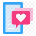 Aplicacion De Citas Aplicacion De Citas Para Android Mensaje De Amor Icono