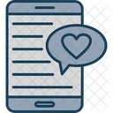 Chat Love Chat Smartphone Icon