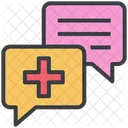 Medical Healthcare Chat Icon