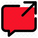 Chat Arrow Chat Balloon Icon