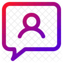 Chat User Message Icon