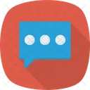 Chat Bubble Thinking Icon