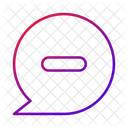 Chatten Ablehnen Verhandeln Symbol