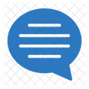 Text Message Bubble Icon