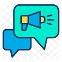 Chat Ads Advertising Icon