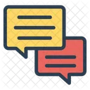 Chat Discussion Message Icon