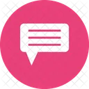 Chat Speaker Notes Icon