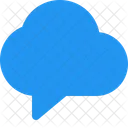 Cloud Chat Message Icon