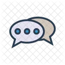 Chat Conversation Bubble Icon
