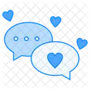 Love Chat Messages Icon
