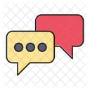 Chat Conversation Support Icon