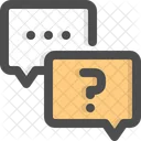 Chat Question Talk Icon
