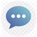 Social Media Chat Bubble Icon