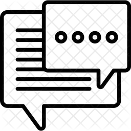 Plaudern  Symbol