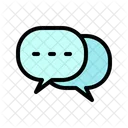 Chat Talk Shopping Icon