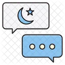 Chat Conversation Eid Icon