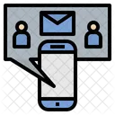 Chat Connect Mail Icon