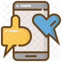 Chat Message Smartphone Icon
