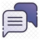 Chat Contact Review Icon