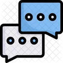 Network Communication Chat Icon