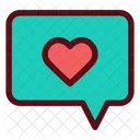 Chat Love Icon
