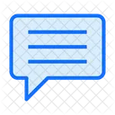 Chat Message Comment Icon