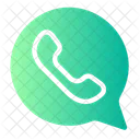 Chat Call Conversation Icon