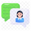 Talk Chat Messaging Icon