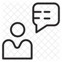 채팅 소통 채팅 아이콘