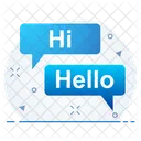 Chat Chatting Hello Icon