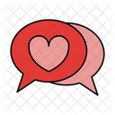 Chat Valentine Love Icon