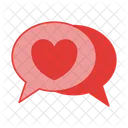 Chat Valentine Love Icon