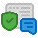 Chat Encrypted Secure Icon