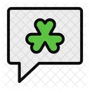 Chat Clover St Patrick Icon