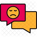 Chat Sad Dialogue Icon