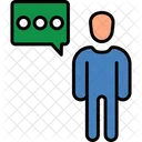 Chat Message Network Icon