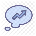 Traffic Growth Chat Icon