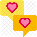 Chat Valentines Day Love Icon
