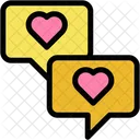 Chat Valentines Day Love Icon