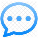 Chat Dots Message Icon