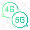 5 G Chat Message Icon